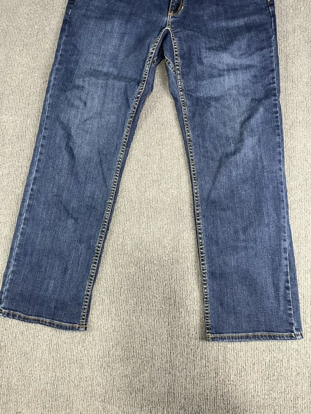 Ridgecut Mens Blue Straight Fit Jeans 34x30